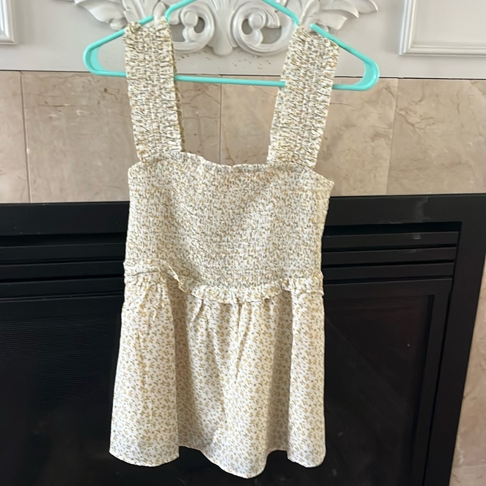 Floral Smocked Top